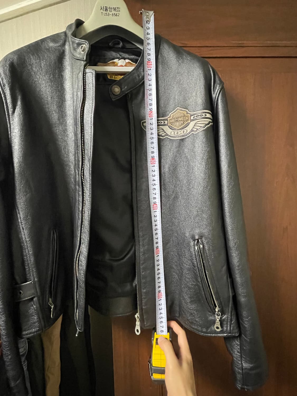 할리데이비슨 플레임 레더 자켓 상품이미지6
