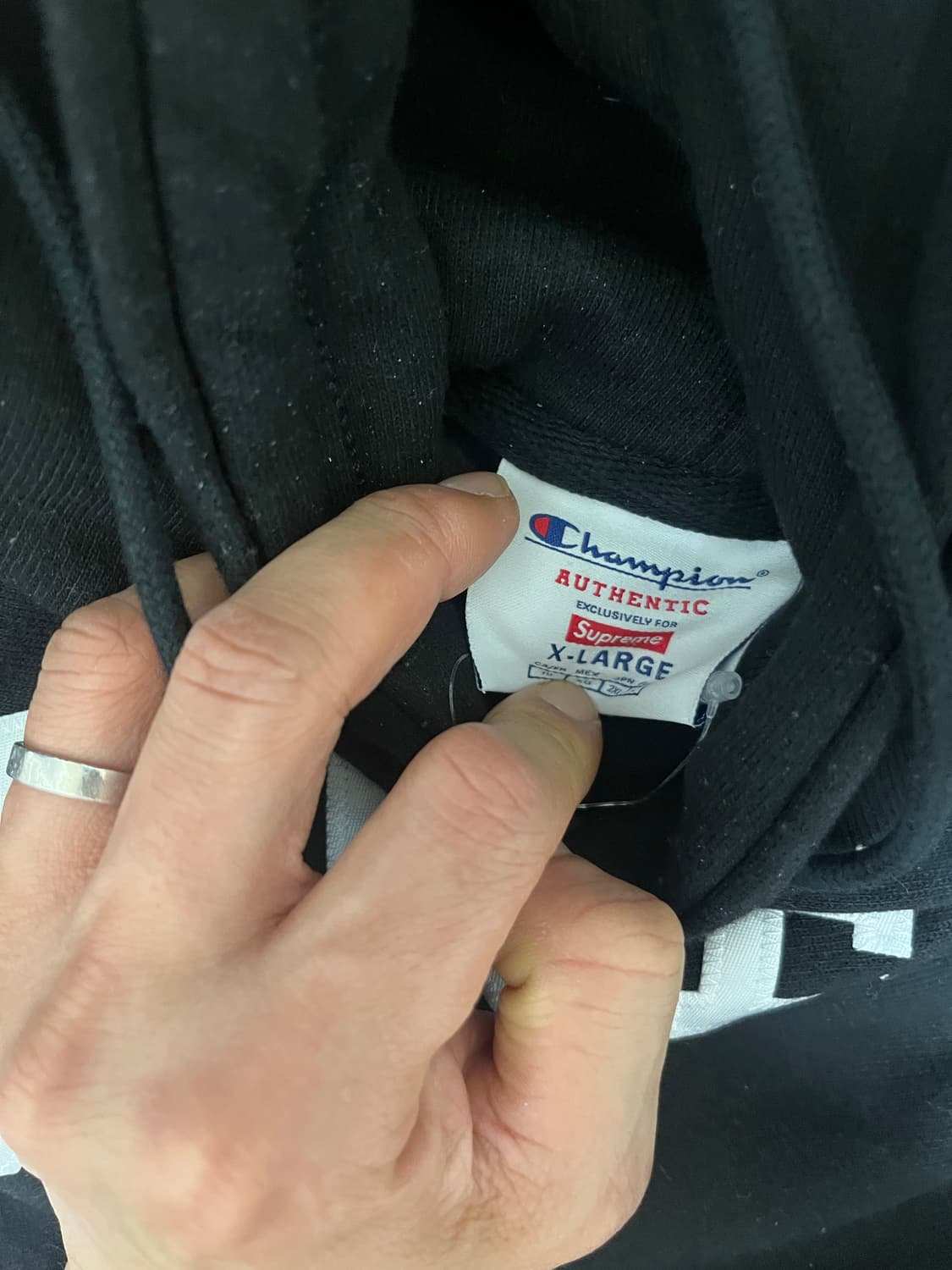 슈프림 챔피온 후드 상품이미지2