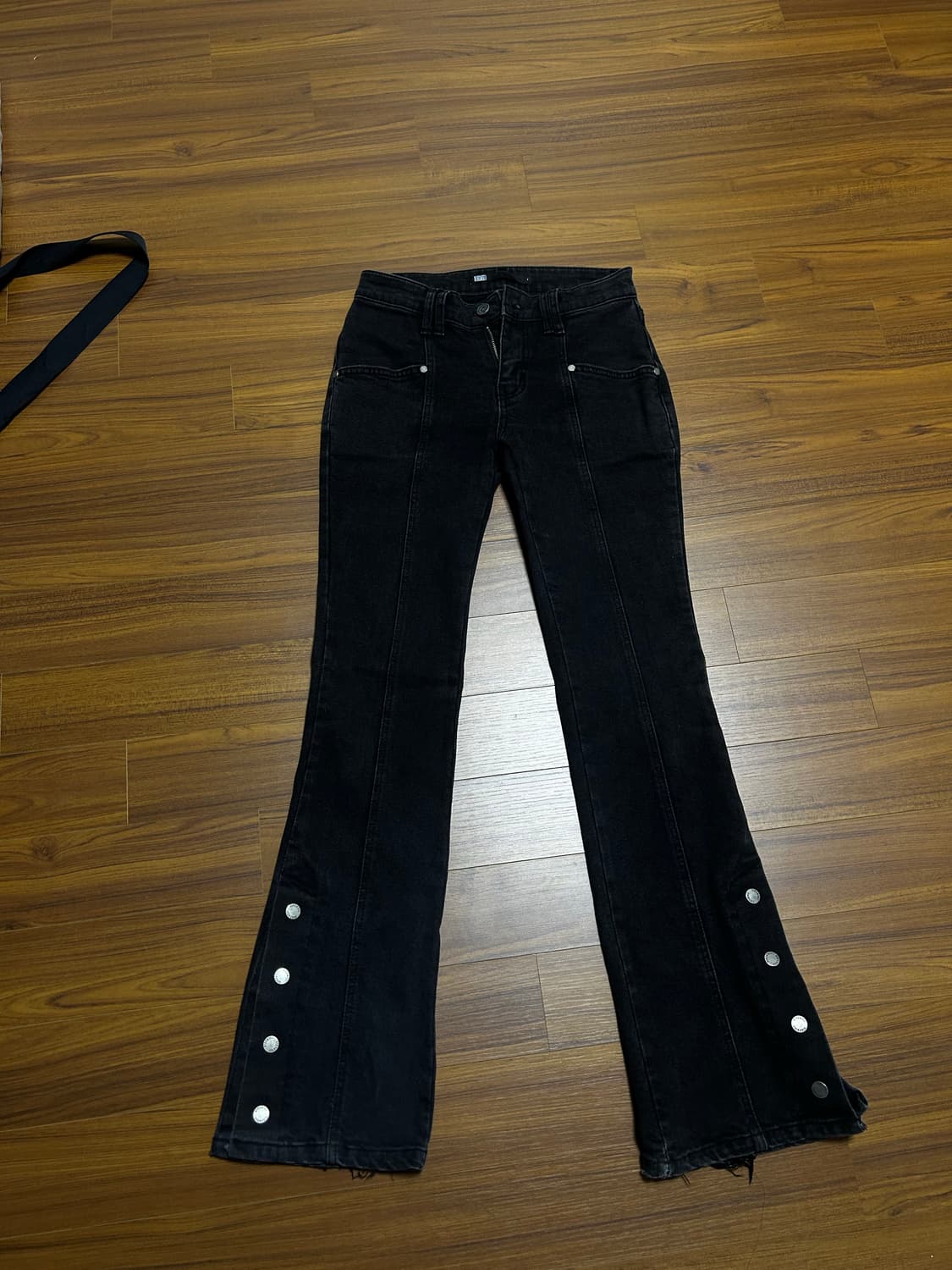 보헤미안 서울 버튼 부츠컷 팬츠 상품이미지2