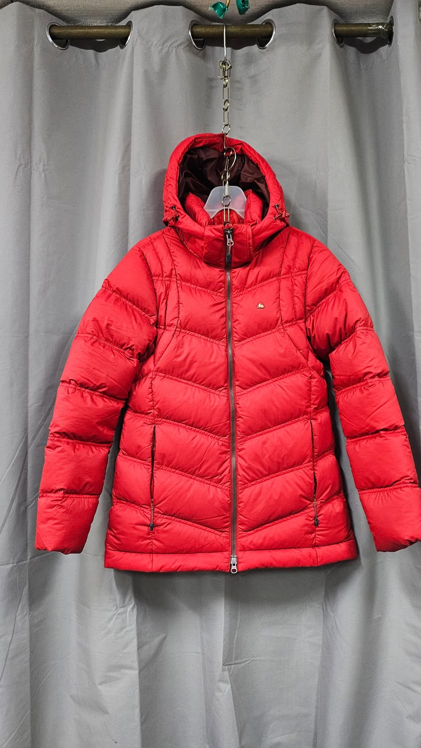 K2여성 레드 패딩 상품이미지1