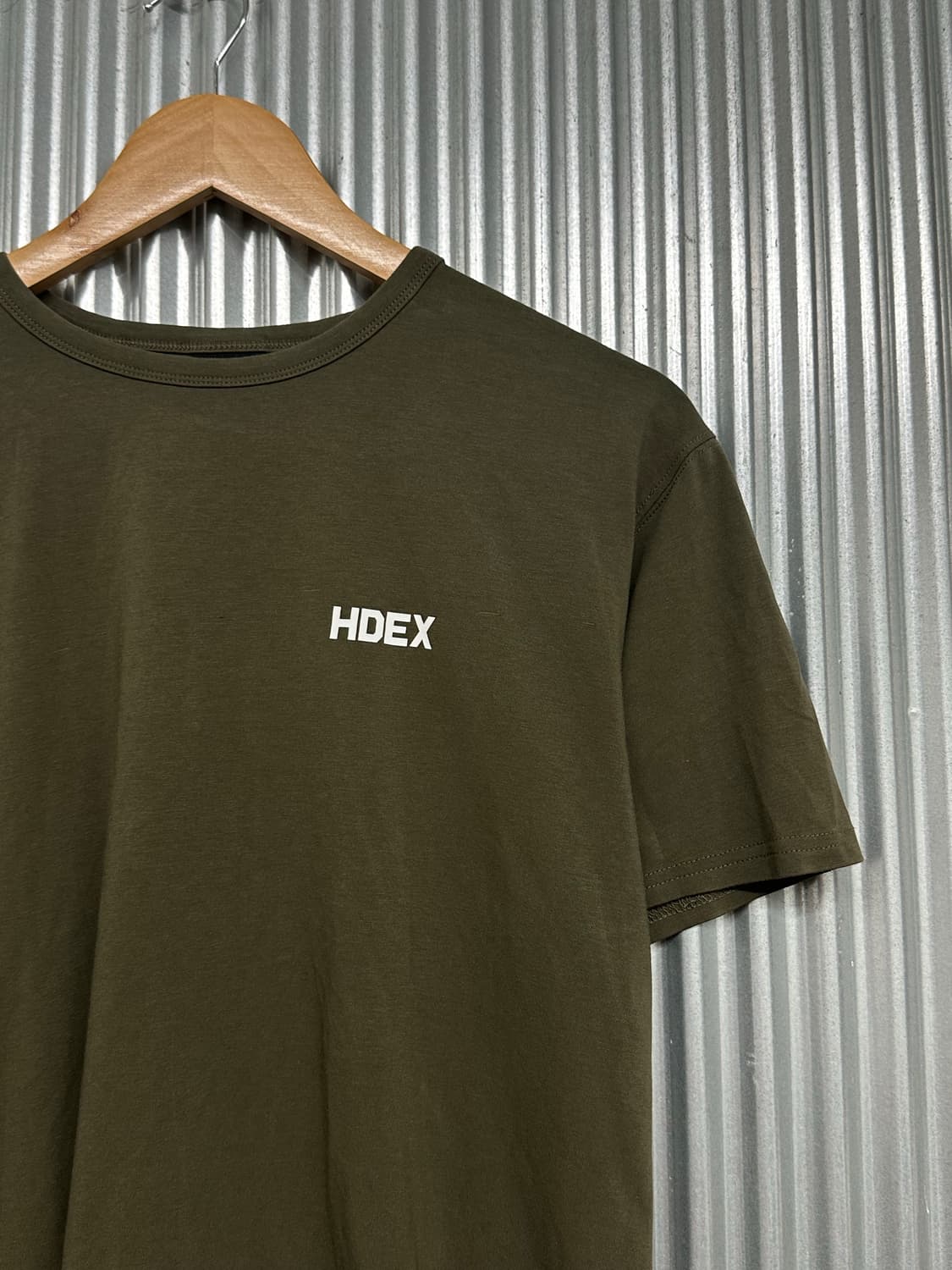 [2XL] HDEX 에이치덱스 카키 반팔 티셔츠 상품이미지3