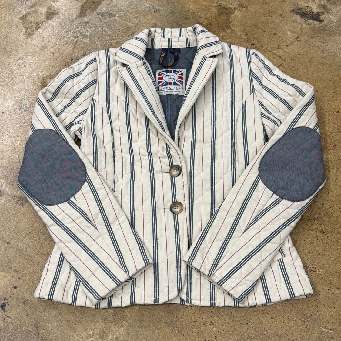 [정품] Lavenham 스트라이프 퀼팅 자켓 b17 상품이미지2