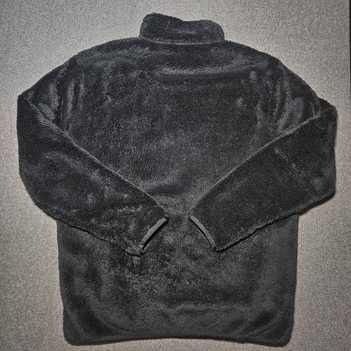 폴햄 검정 플리스 자켓 110 실측 105 상품이미지5