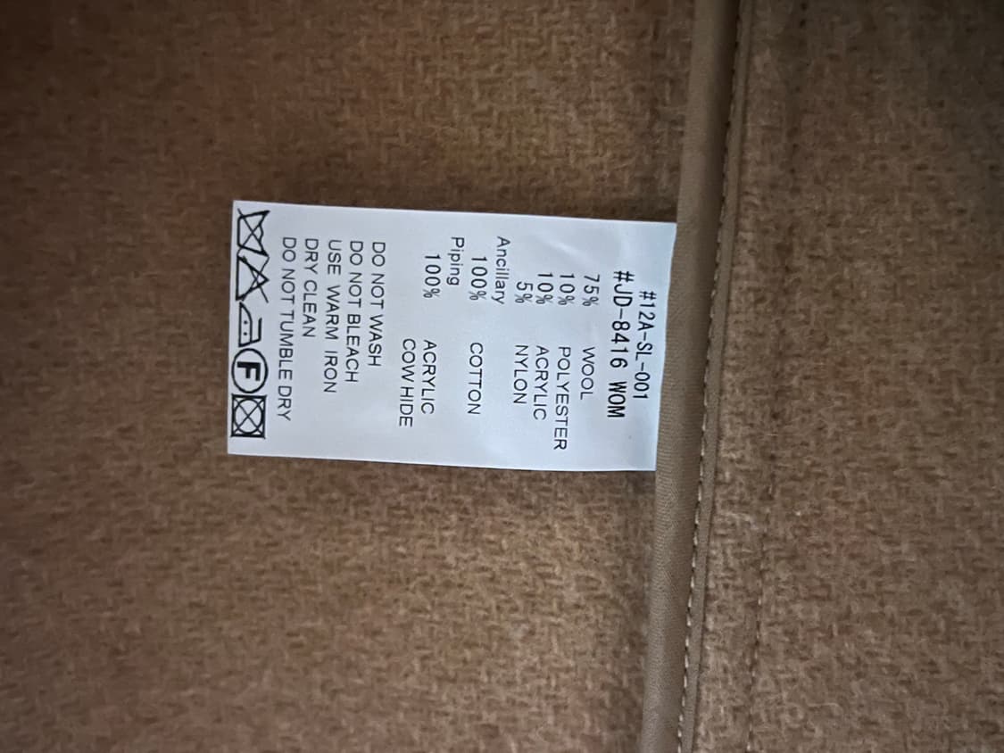 단톤 DANTON 후드 크롭 울 자켓  상품이미지6