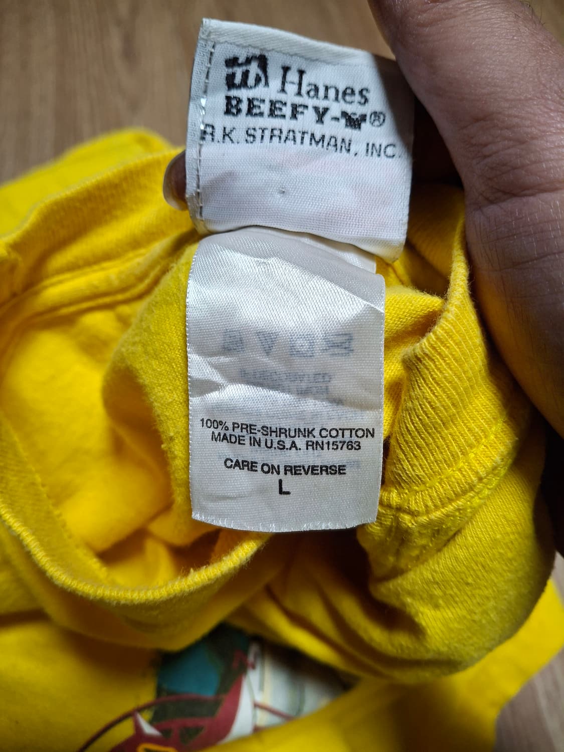 00s 할리데이비슨 헤인즈비피티 플레임 패턴 롱슬리브 티셔츠 usa 상품이미지6