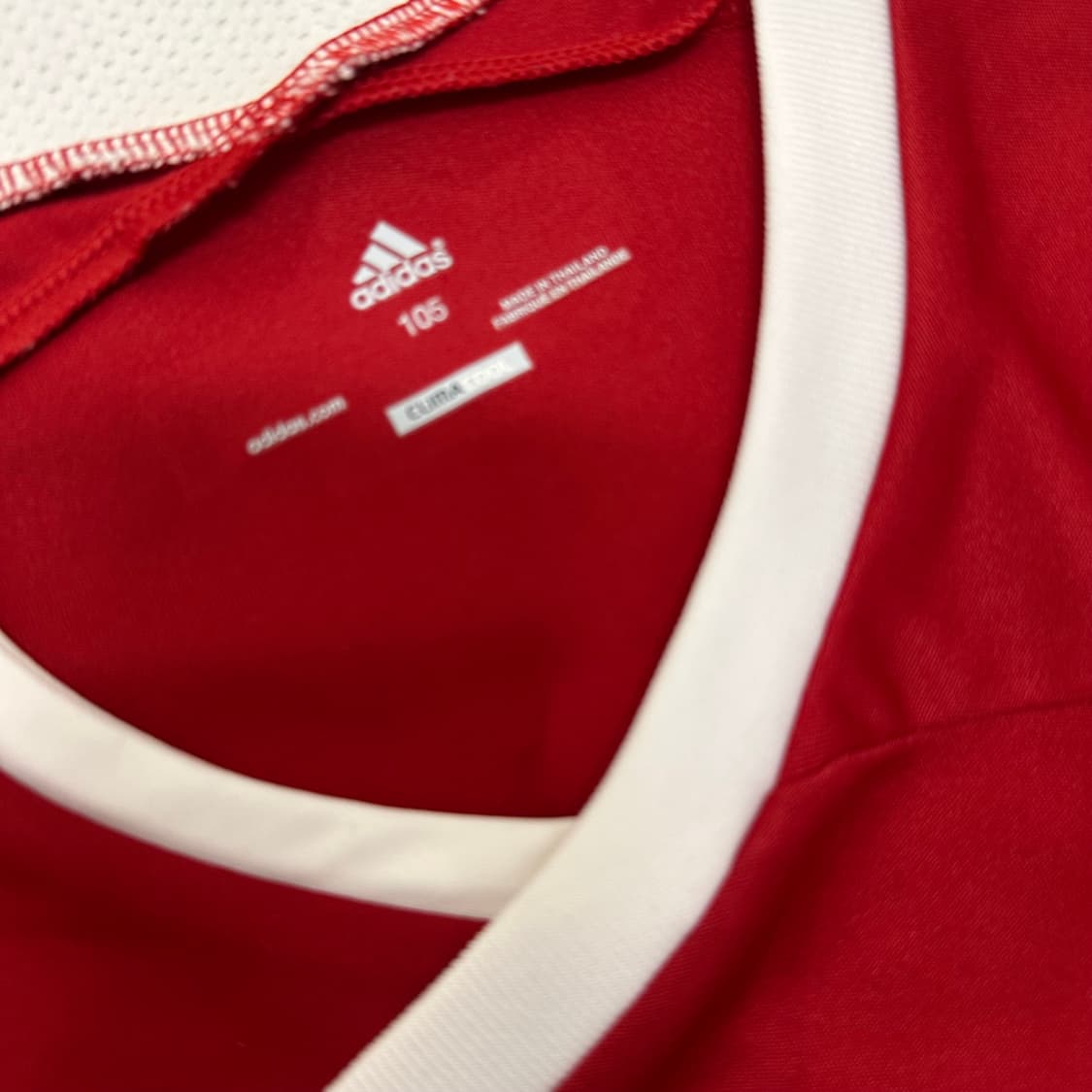 아디다스 기능성 긴팔 운동복 작업복 레드 105(XL) 상품이미지3