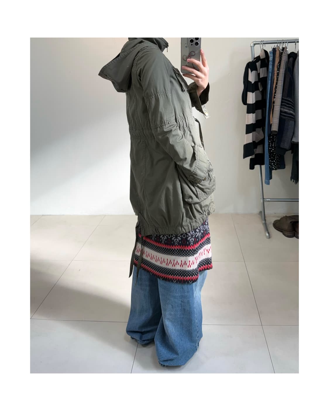 빈티지 후디 자켓 상품이미지5