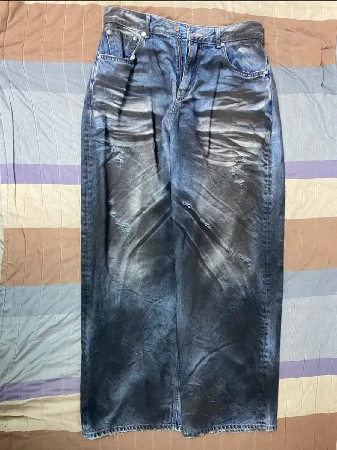 브랜디드 맥스 와이드데님 크레이지 블루 30 상품이미지2