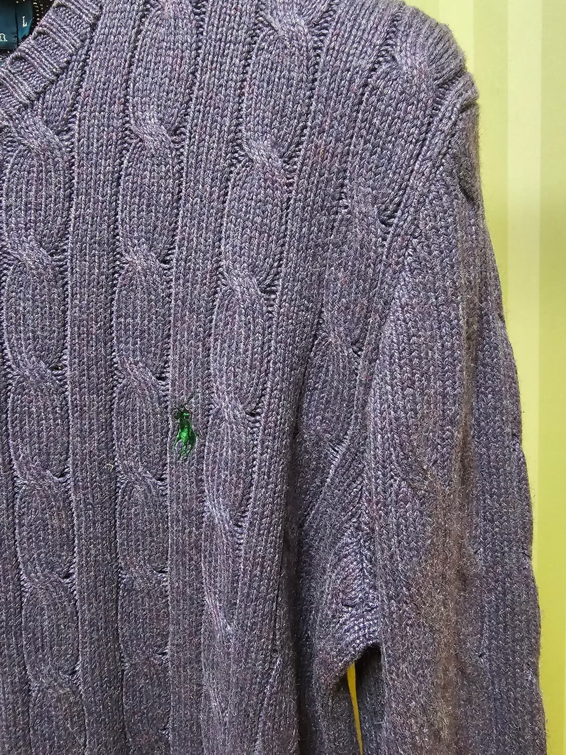 폴로 니트 실크 캐시미어 L 상품이미지4