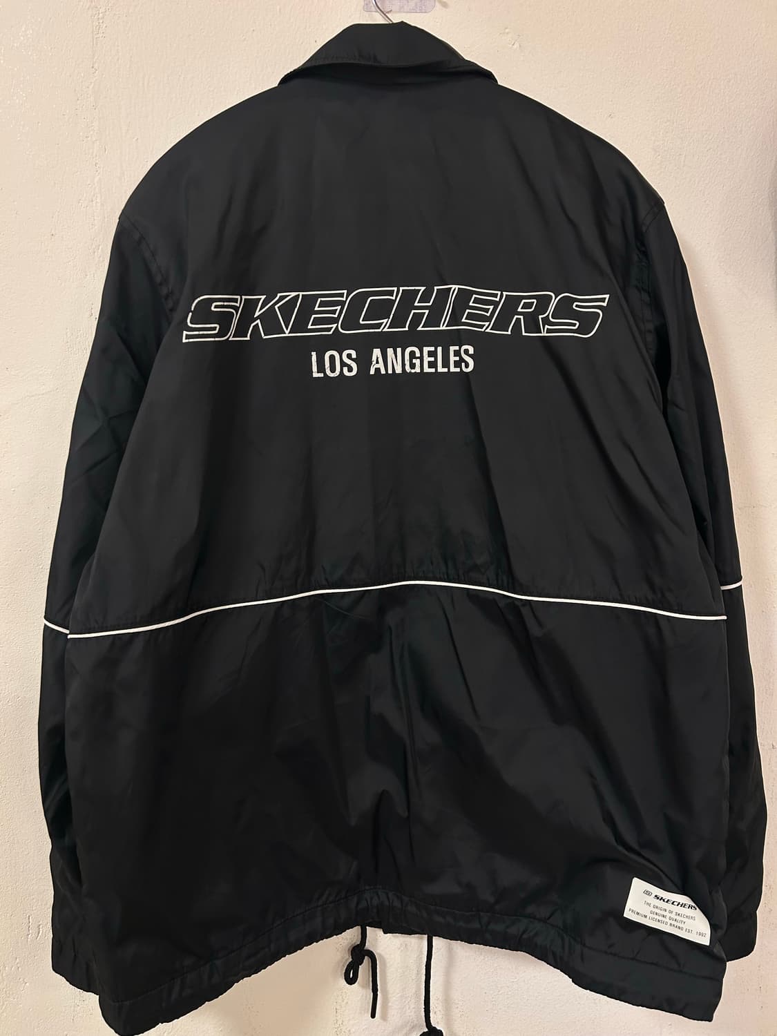 스케쳐스 블랙 코치 자켓 XL 상품이미지6