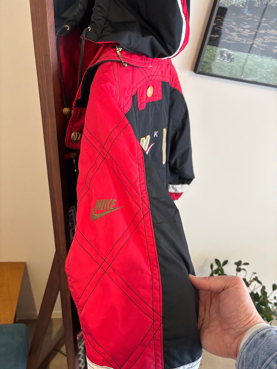 나이키 스포츠 스키 자켓 블랙/레드 상품이미지9
