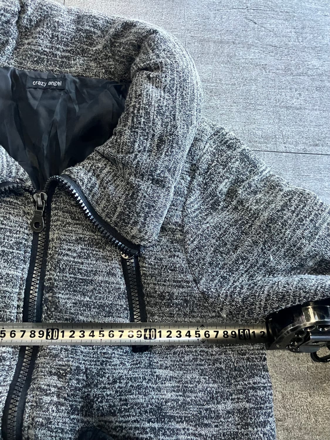 일본빈티지 Crazyangel 핀터깔y2k 하구미모리걸 헤링턴 봄버자켓 상품이미지3