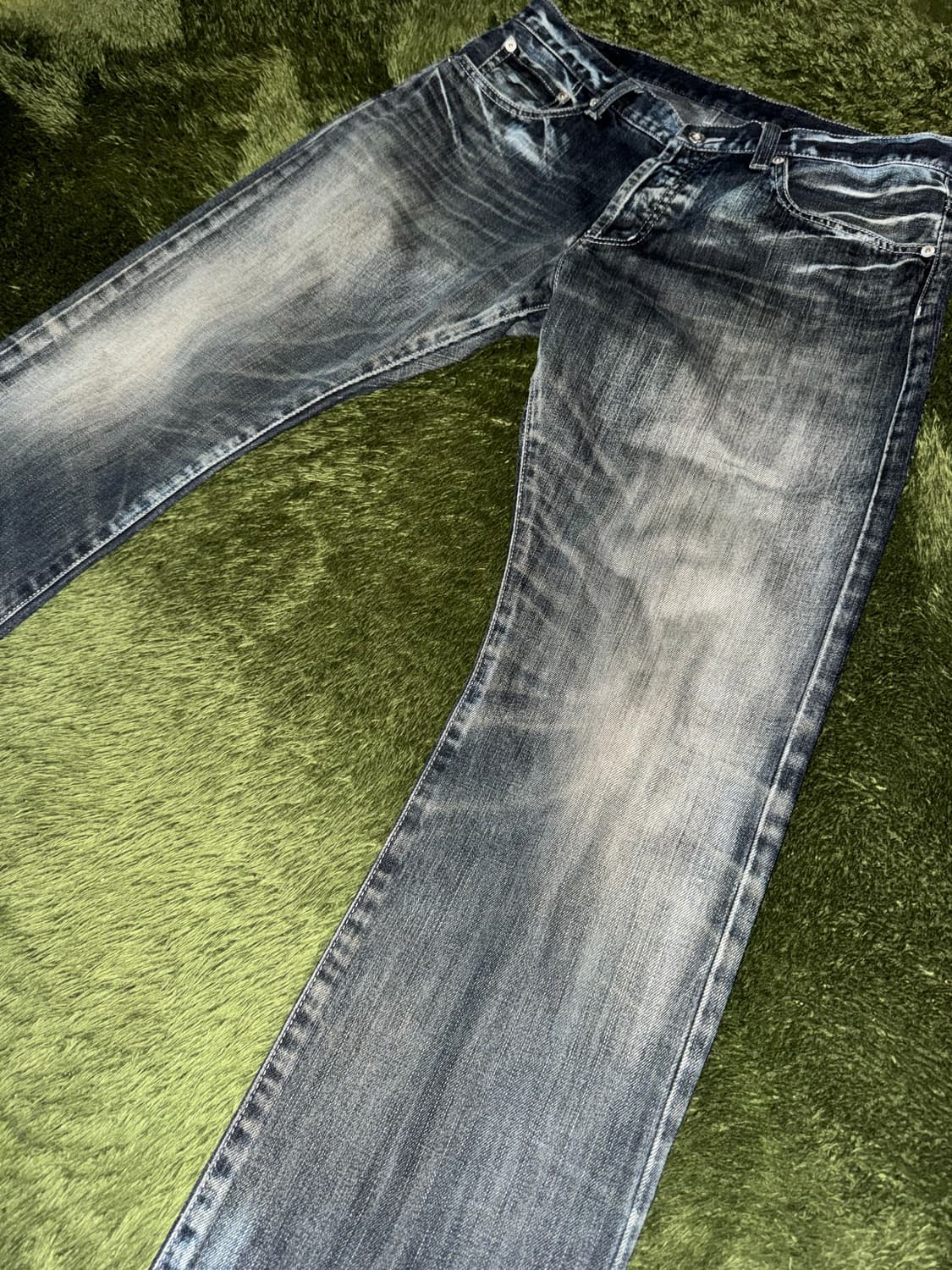 [5] 타케오 키쿠치 Made in Japan 리페어 버튼 플라이 데님 상품이미지6