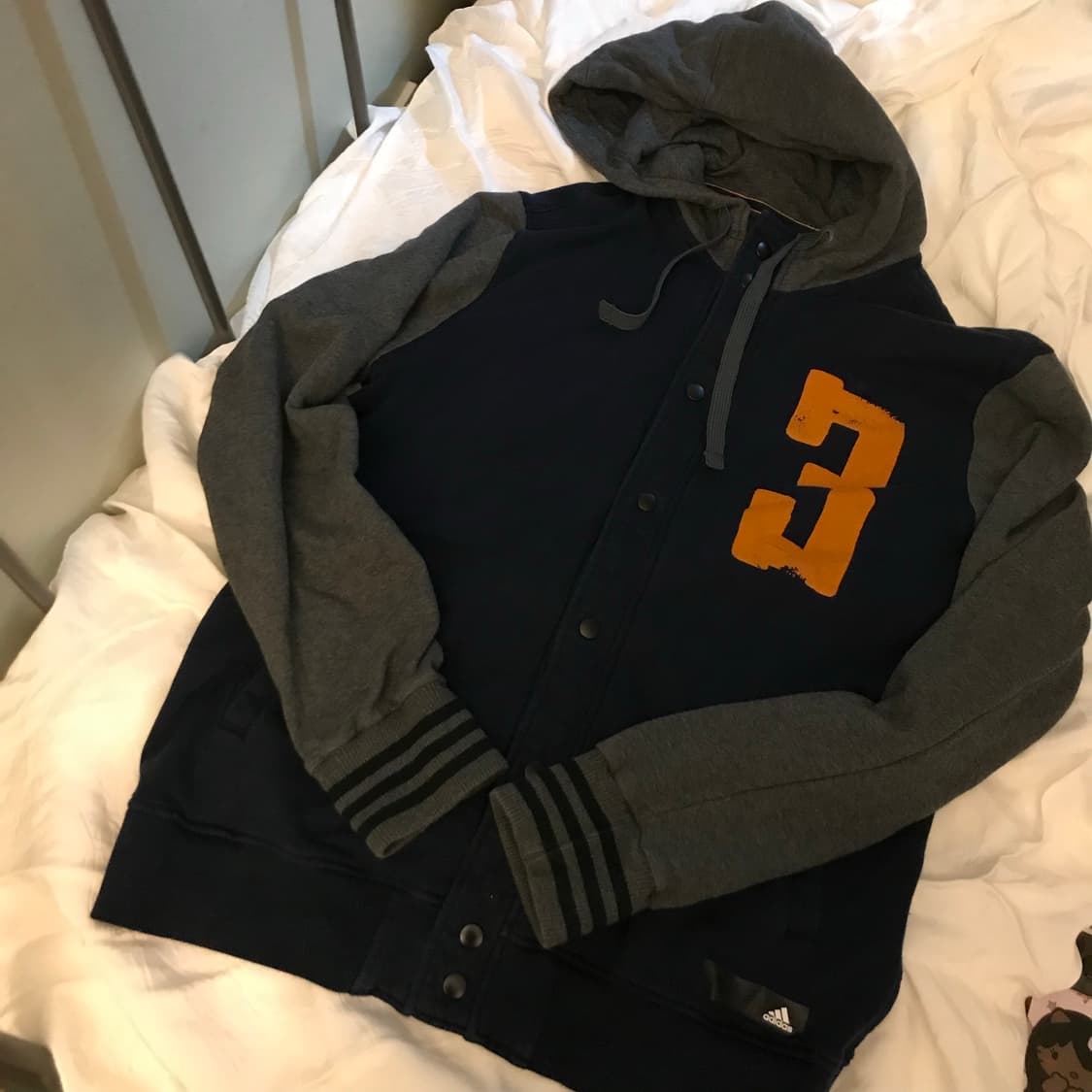 Adidas 아디다스 스포티 기모 후드자켓 상품이미지4