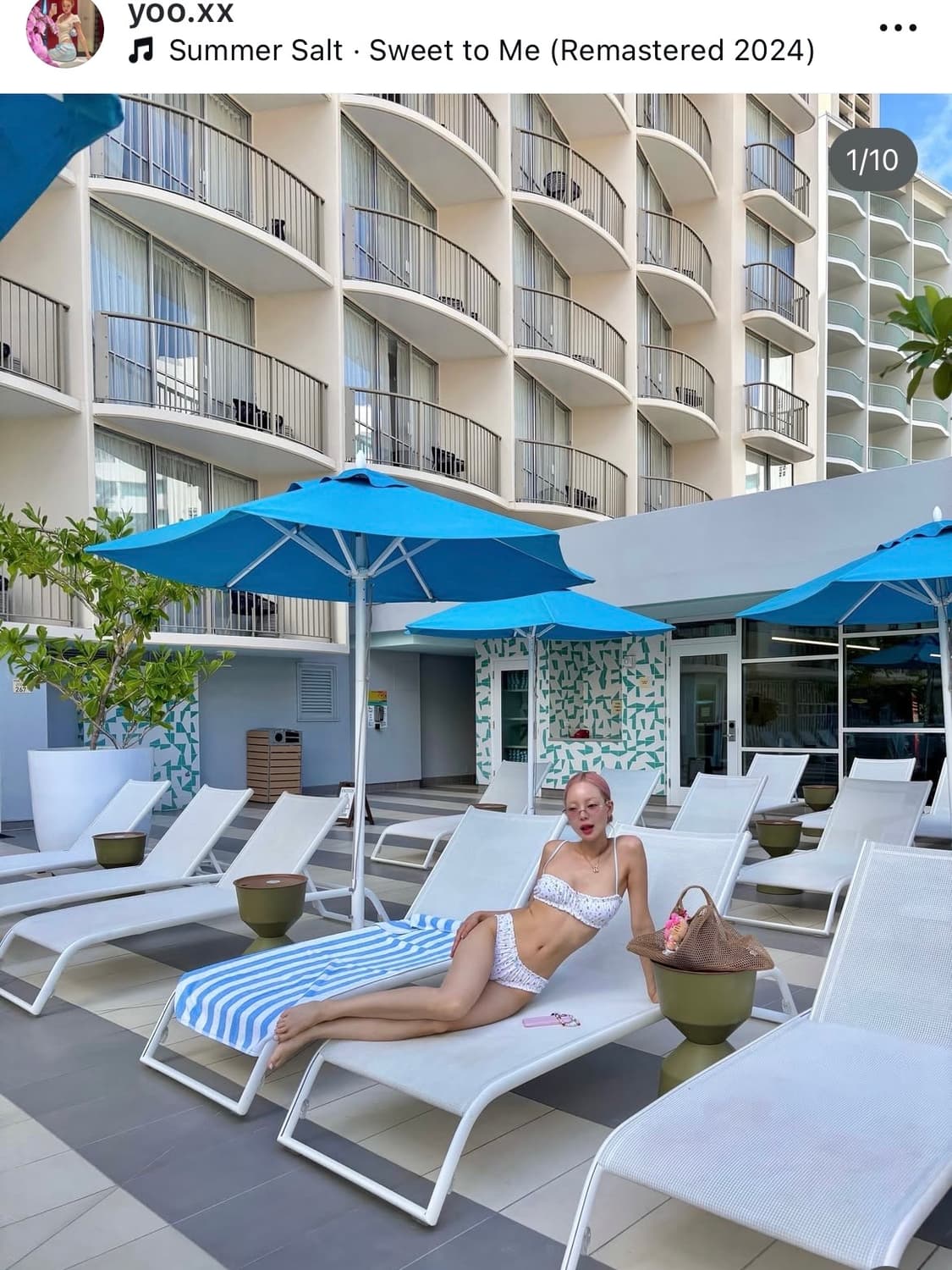 글로니 테디 비키니 세트 BLUSH BIKINI SET M사이즈 상품이미지2