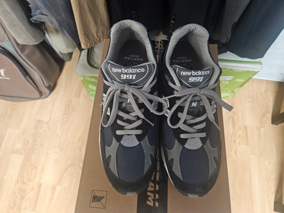 뉴발란스 991 네이비(270) 상품이미지5