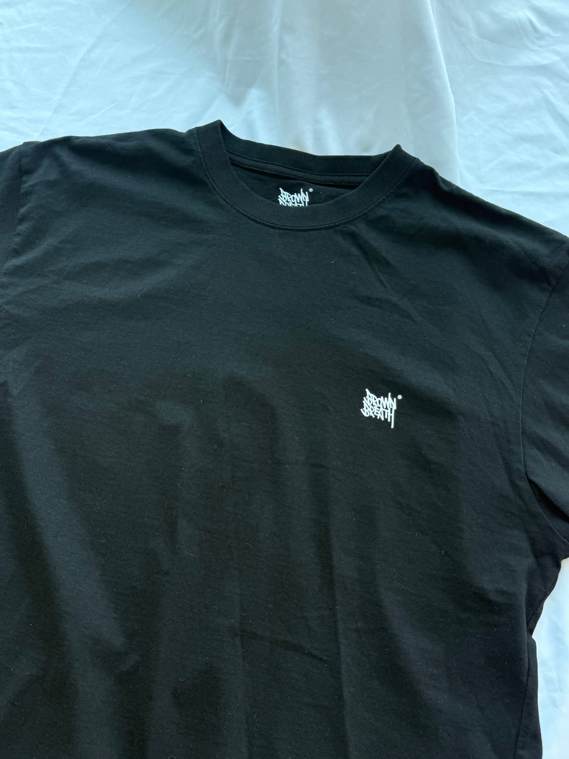 브라운브레스 블랙 로고 반팔 티셔츠 L 상품이미지3