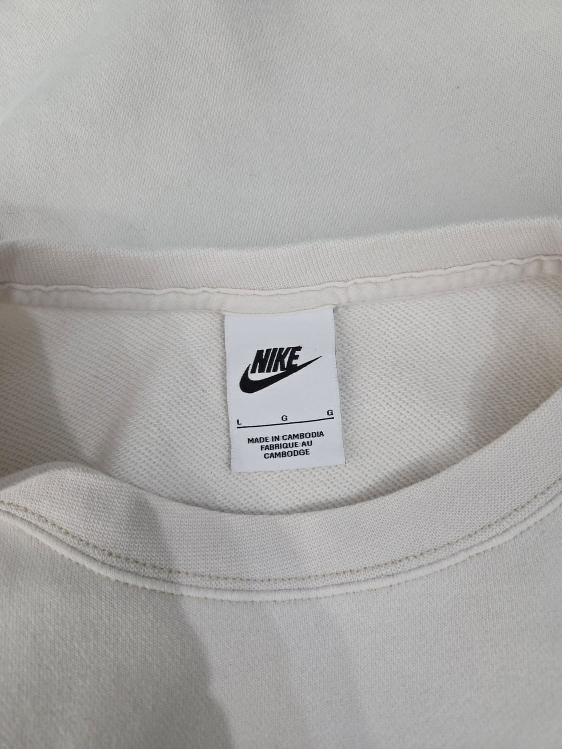 나이키 NSW 스우시 반팔 크롭 맨투맨 상품이미지7