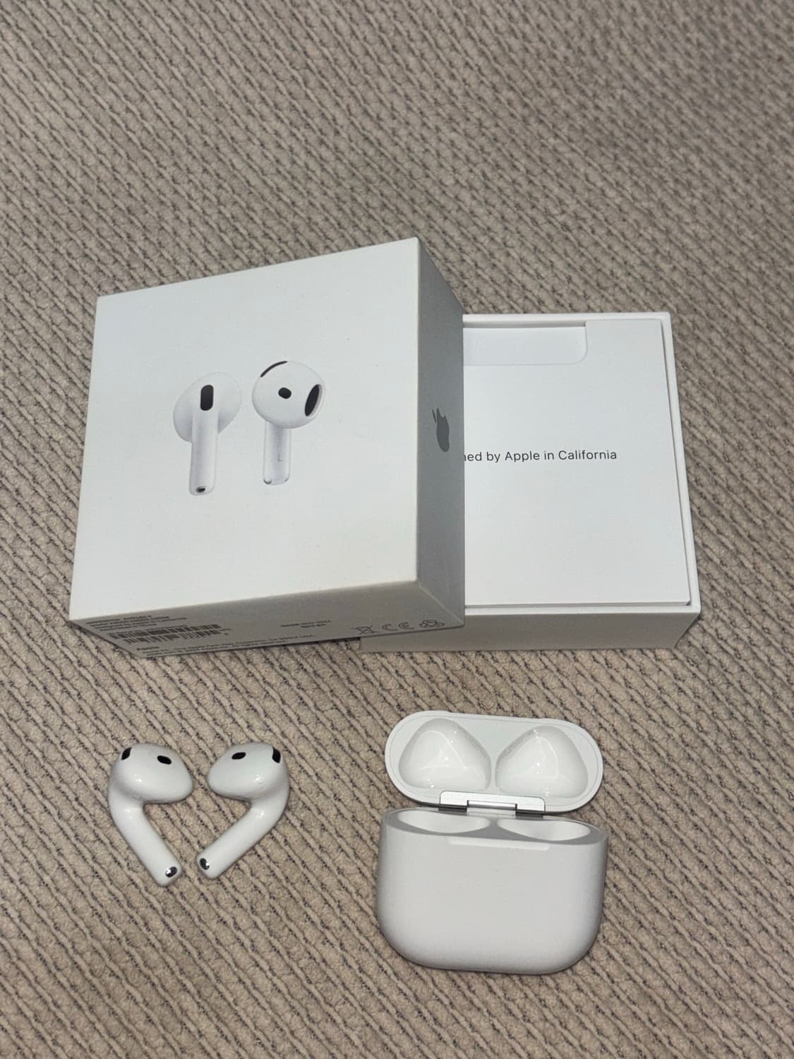 에어팟 4세대(노캔x) 풀박스 상품이미지1