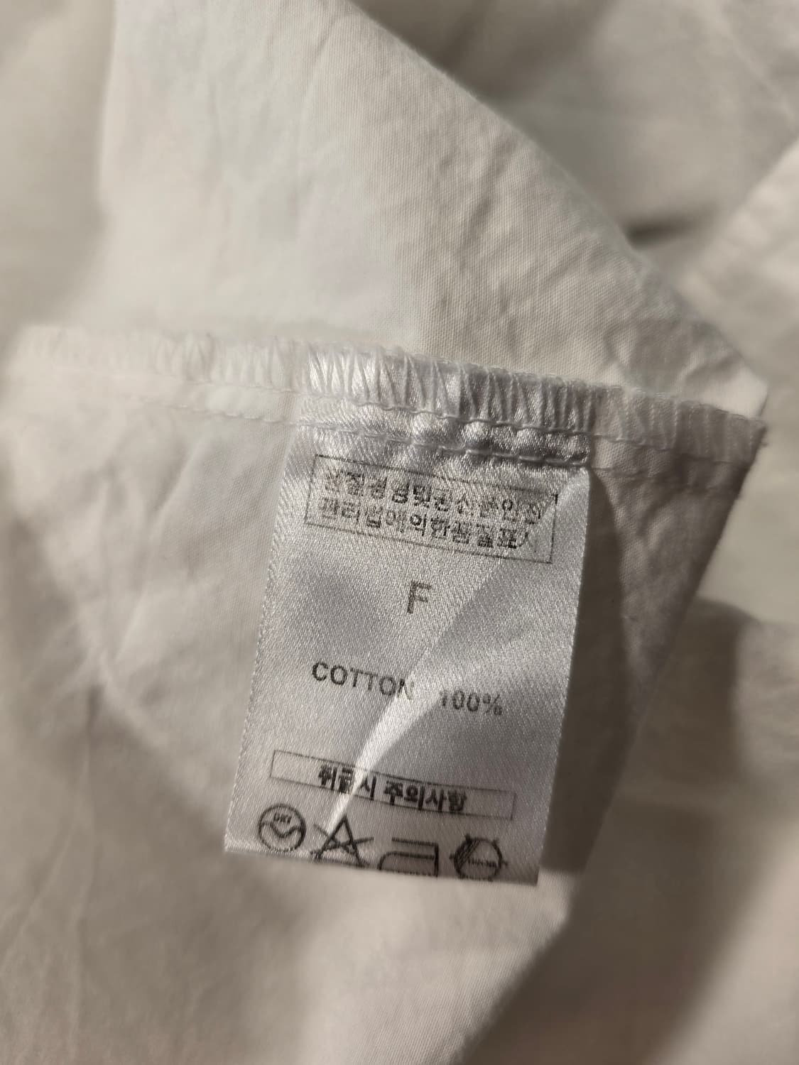 제리쉬 Zyelish 둥근 카라 면 블라우스 프리사이즈 상품이미지8