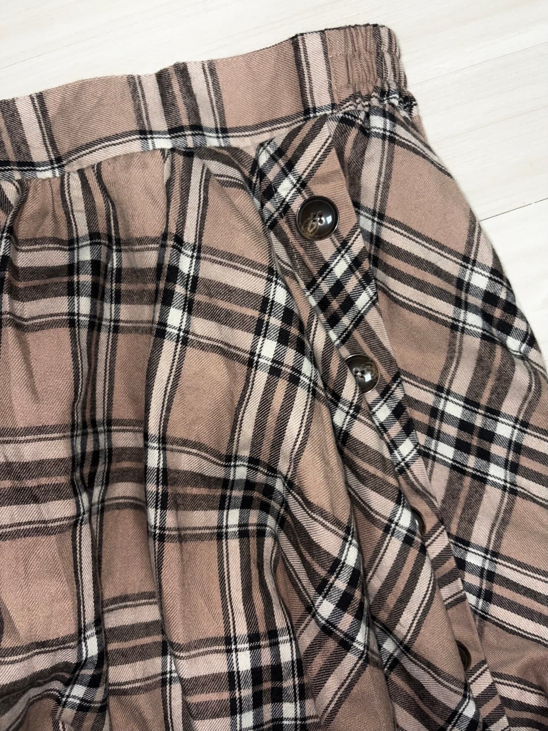 체크 버버리깔 스커트 라떼갸루 히메갸루 오네갸루 모리걸 크루빈티지 상품이미지2