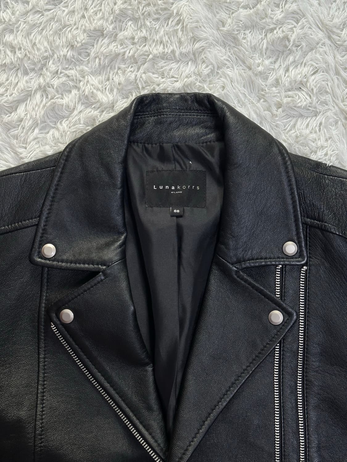 Luna Korrs 가죽 라이더 자켓 66 상품이미지4
