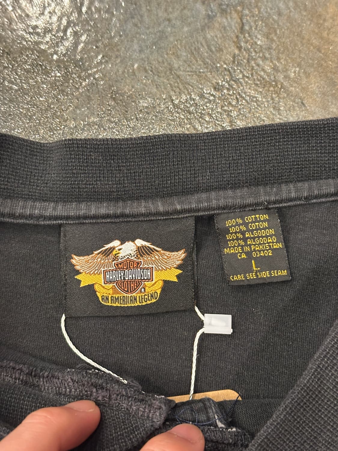 할리 데이비슨 롱슬리브 L 상품이미지5