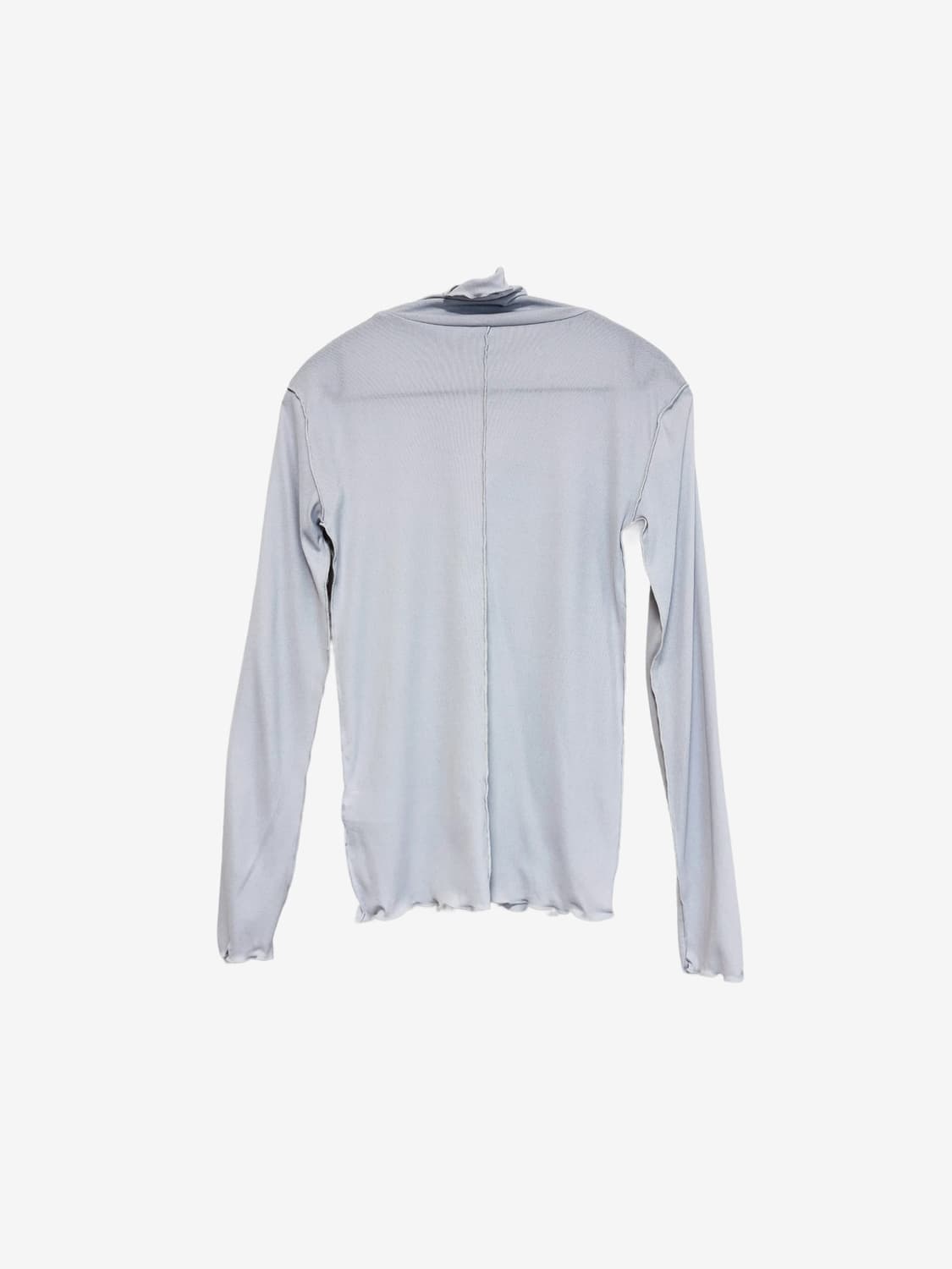 Sheer Ruffle T-shirt - Light Purple 상품이미지6