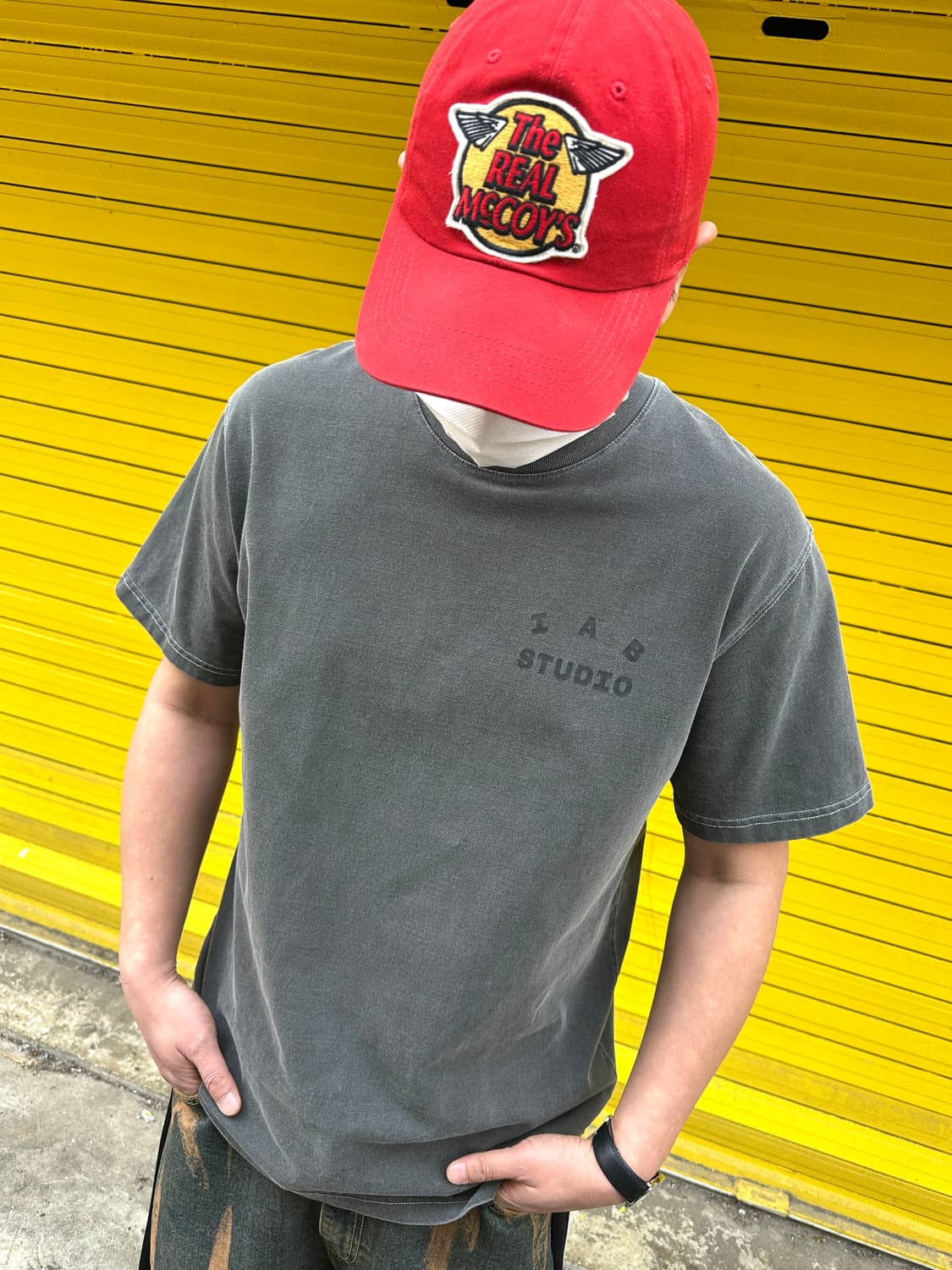 아이앱스튜디오 로고 반팔 차콜 L 상품이미지3