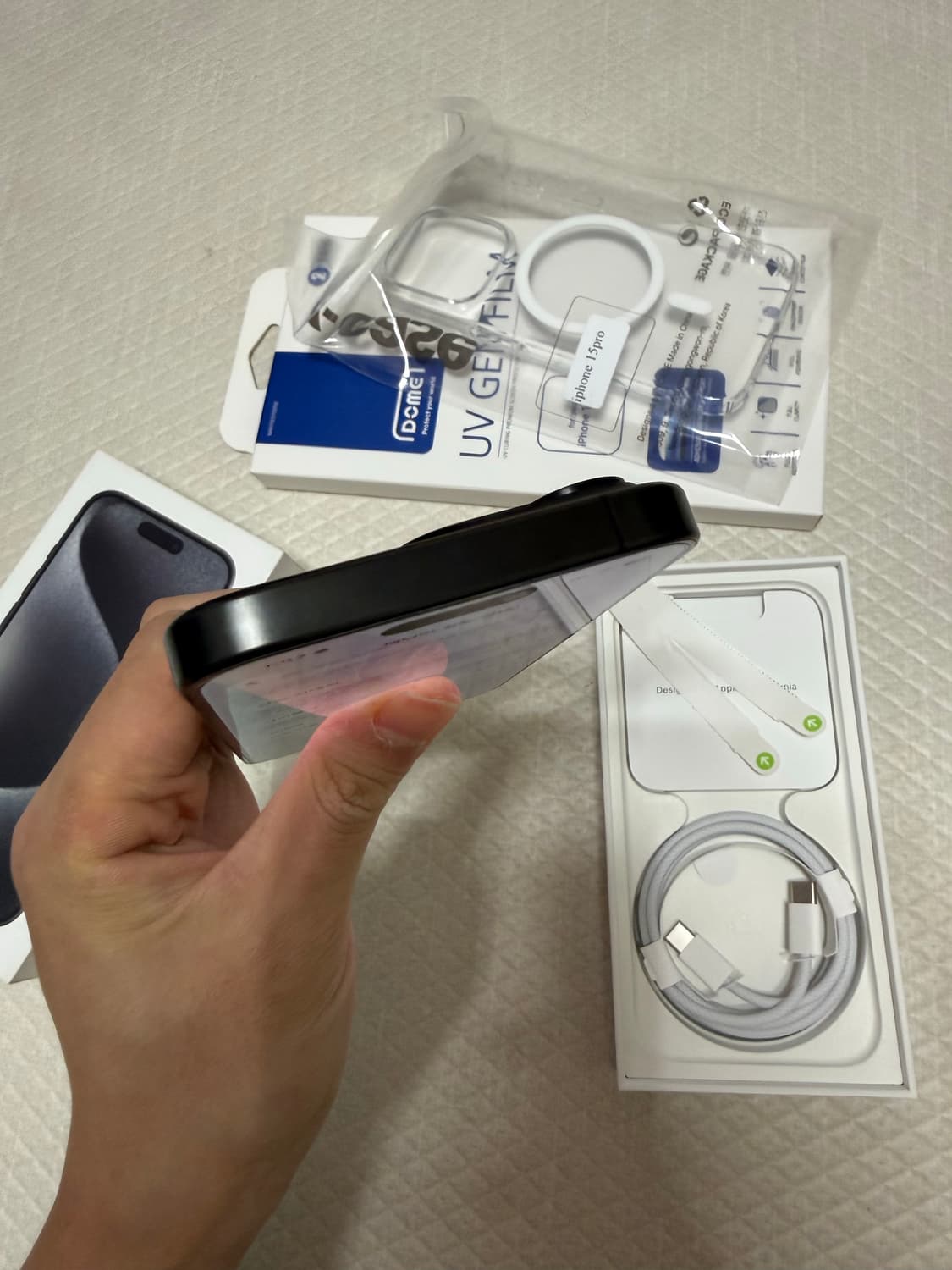 아이폰15프로 256gb 블랙 티타늄 상품이미지6