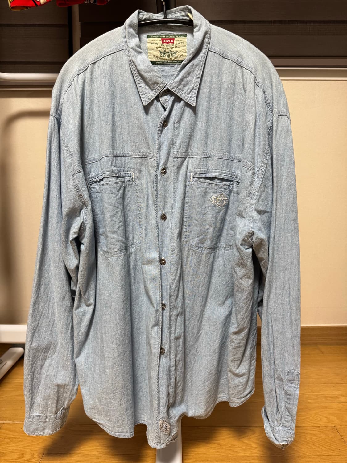 리바이스 샴브레이 셔츠 xl 상품이미지3
