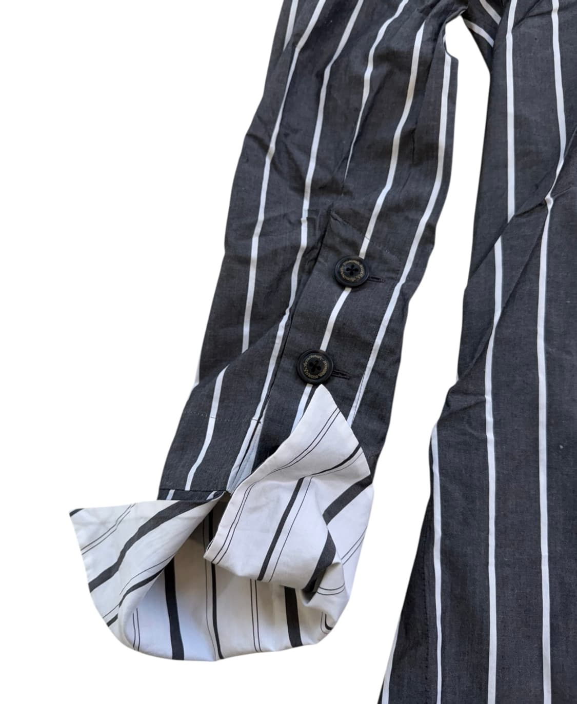 비비안 웨스트우드 스트라이프 비대칭 셔츠 상품이미지6