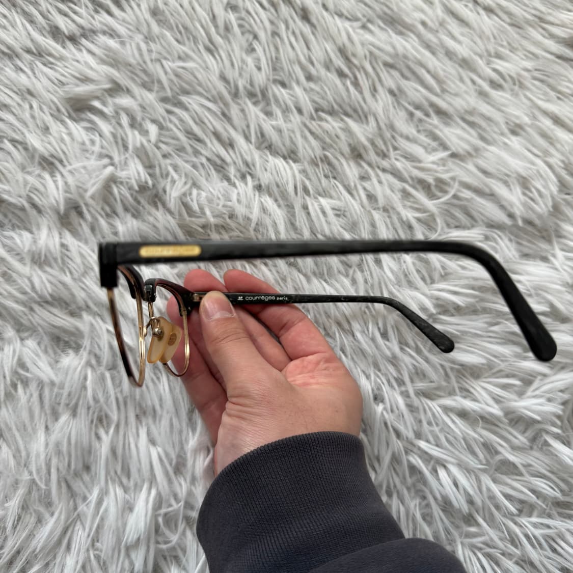 COURREGES 일본빈티지 긱시크 빈티지 꾸레쥬 안경 일본안경 free 상품이미지7