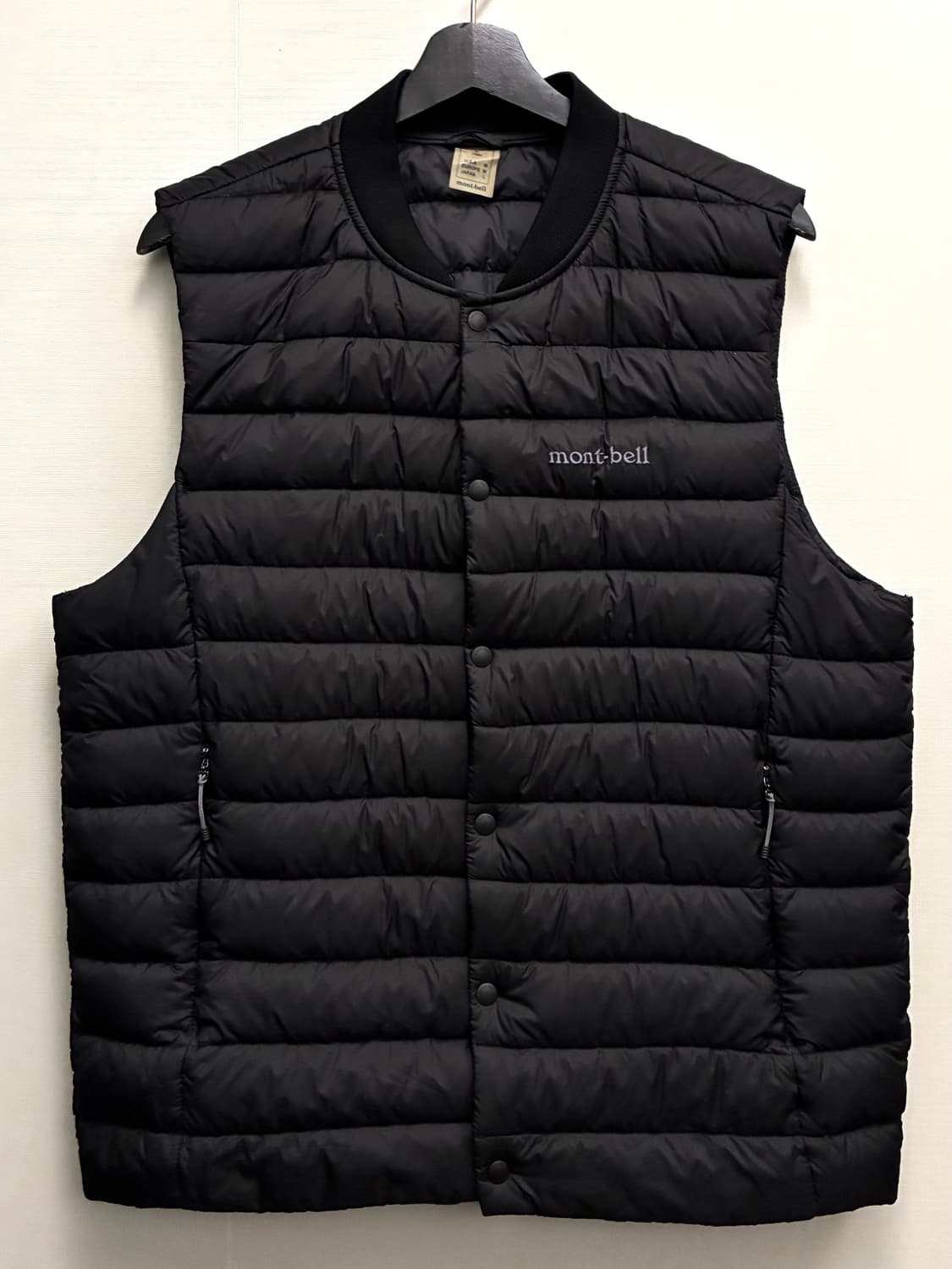(L)mont bell 몽벨 에드가 라운드넥 경량 구스다운 베스트 조끼 상품이미지1