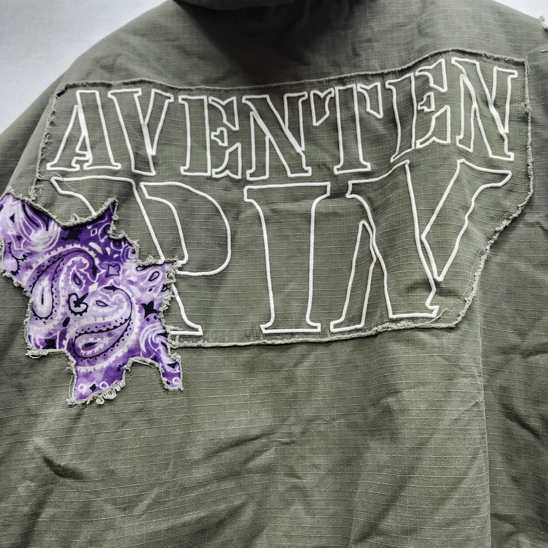 Aventen Pin(아벤텐핀) 백로고 빈티지 항공점퍼 2XL 상품이미지5