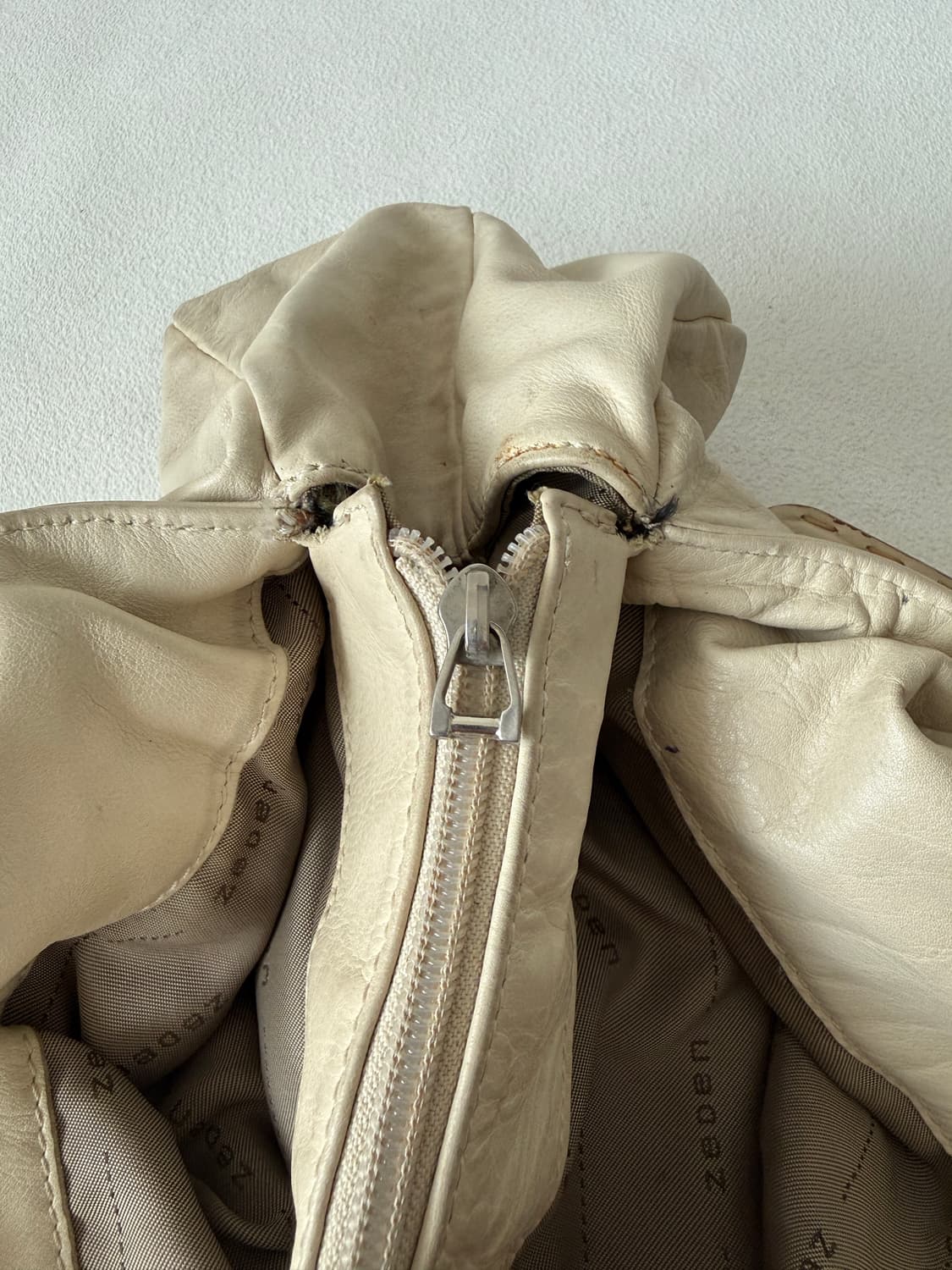 제덴(zeden) 레더 숄더백(얼룩 있음) 상품이미지10