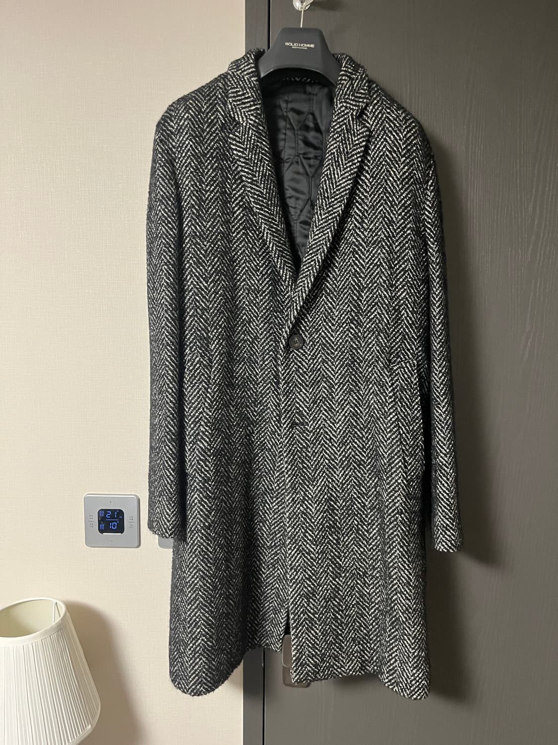 우영미 헤링본 코트 48 상품이미지1