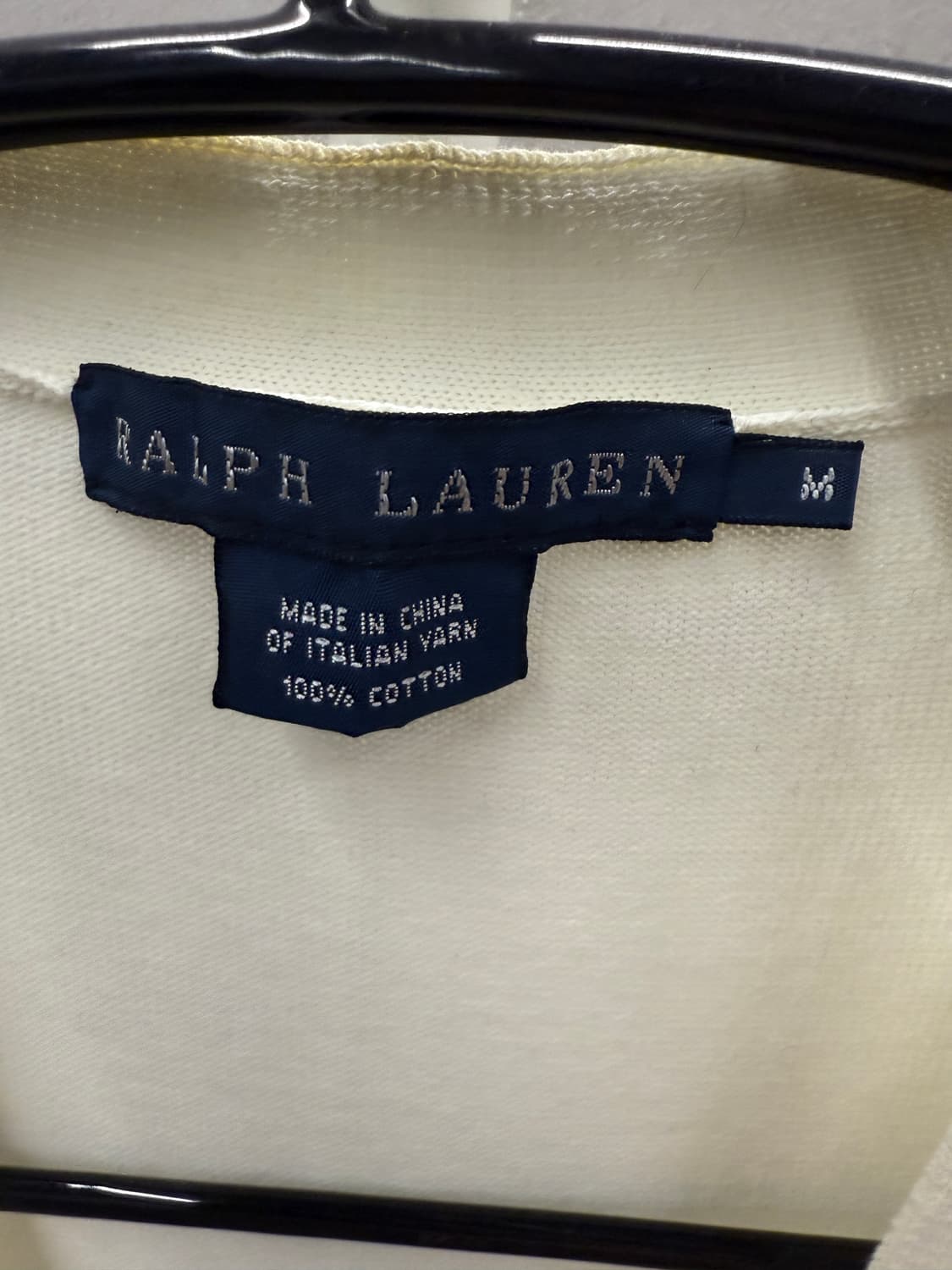 랄프로렌 아이보리색 가디건M 상품이미지3