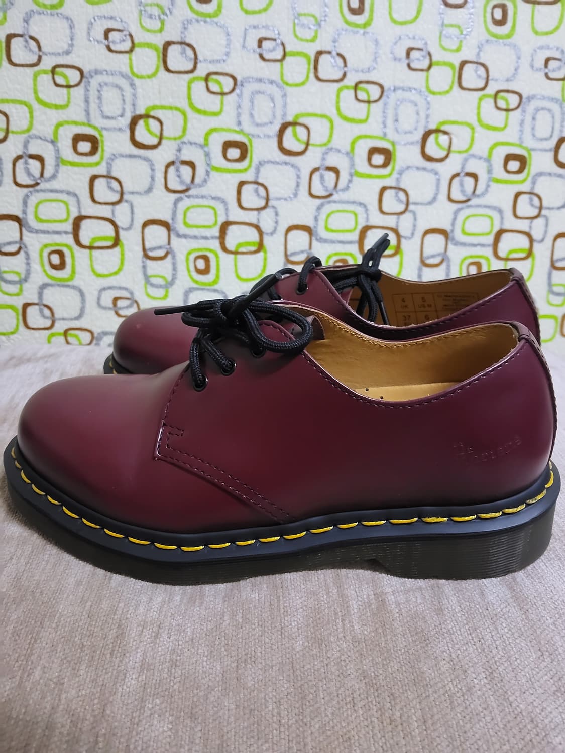 닥터마틴1461 모델 3홀 230사이즈 체리레드  상품이미지5