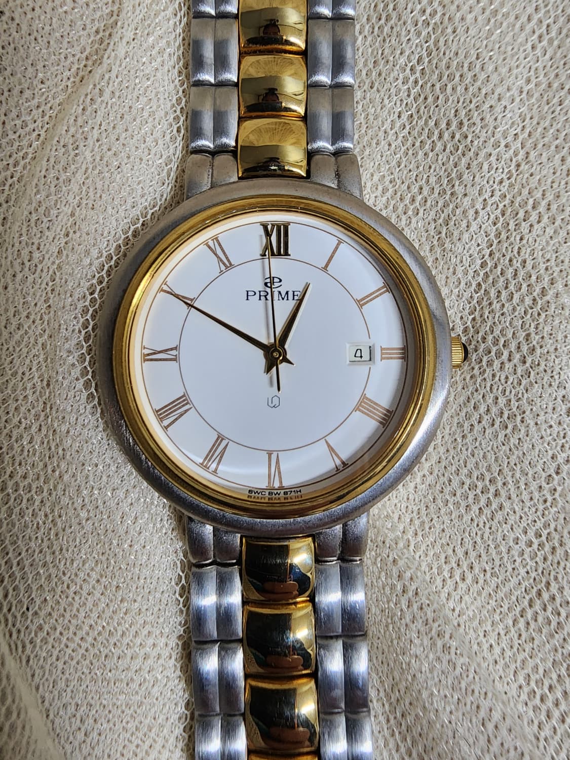 빈티지 삼성 프라임 콤비 시계 메탈 시계 상품이미지7