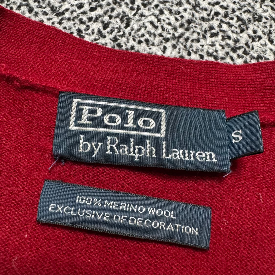 Name : 폴로 랄프로렌 시그니처로고 엘보우패치 가디건 :)  상품이미지3