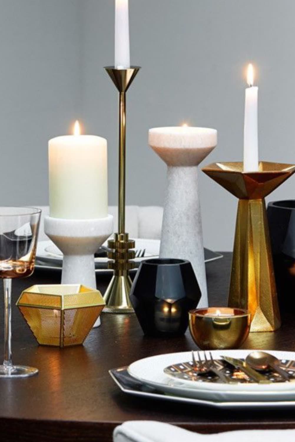 Tom Dixon / 톰딕슨 에클레틱 캔들홀더 골드 상품이미지2
