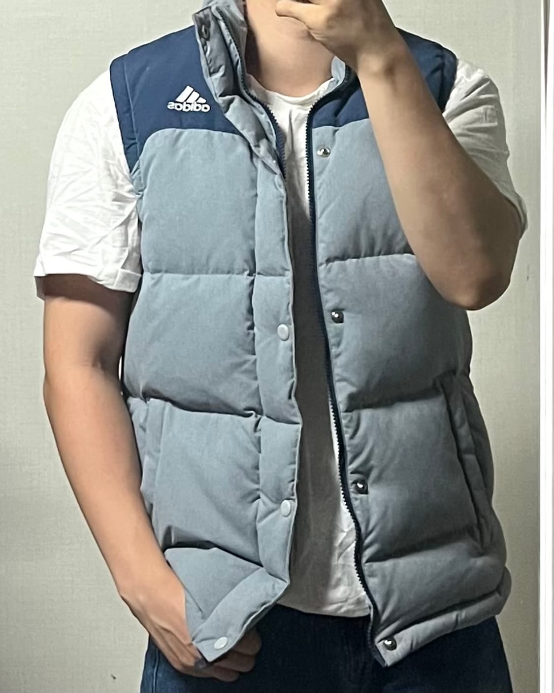 아디다스 울 패딩 조끼 상품이미지1