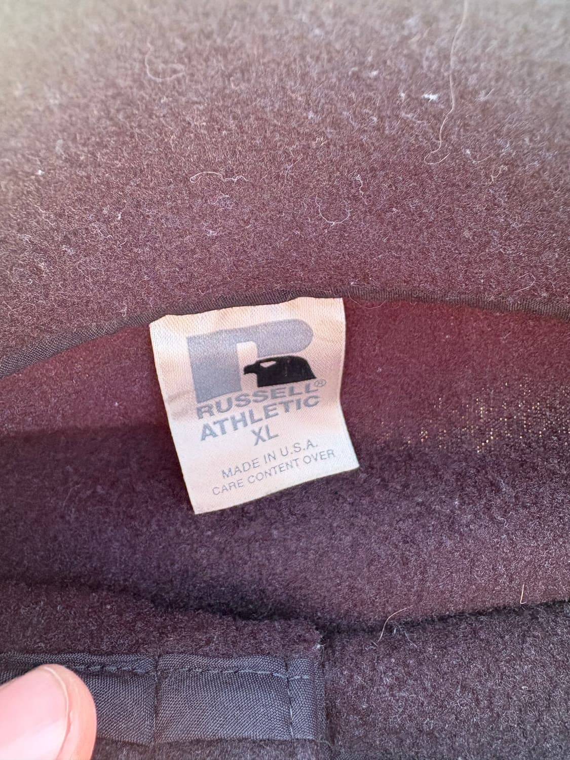 80s/90s 러셀 애슬래틱 스냅T 후리스 XL 상품이미지4