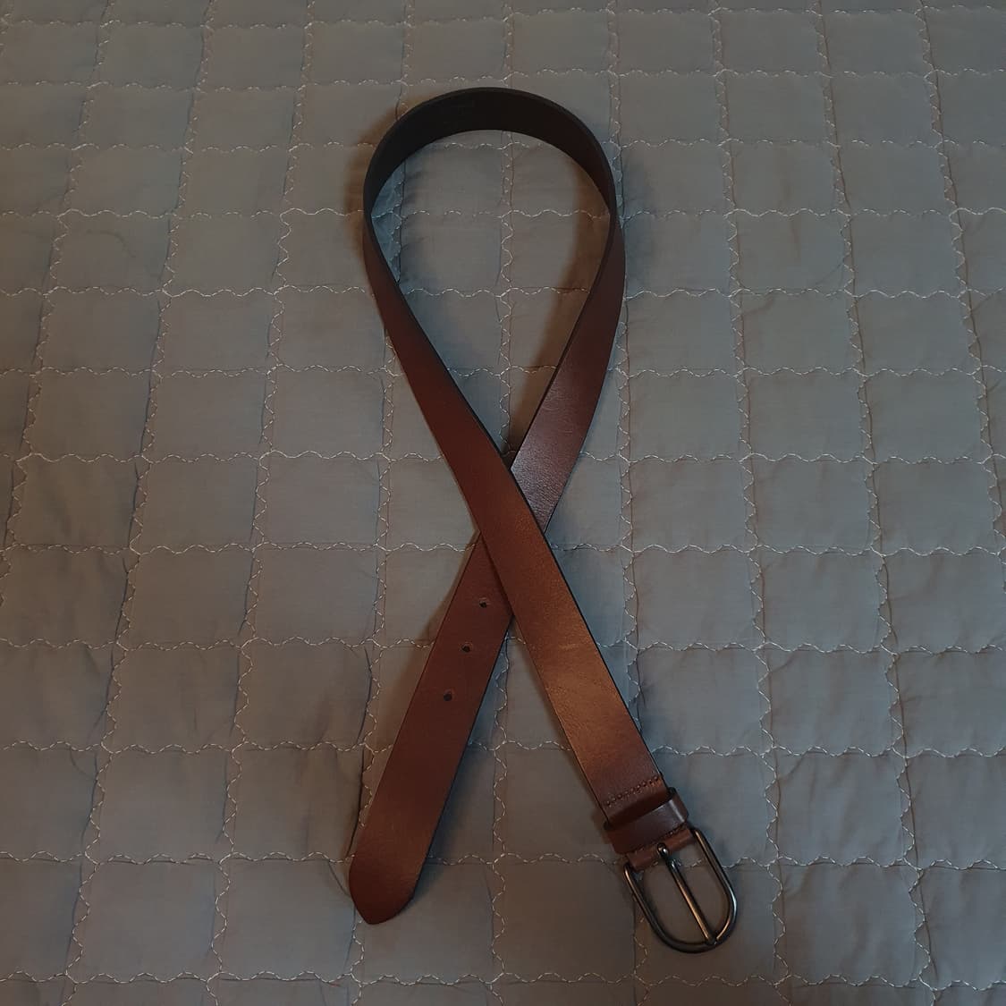 마시모두띠 브라운 나파 레더 벨트 (85) 상품이미지1