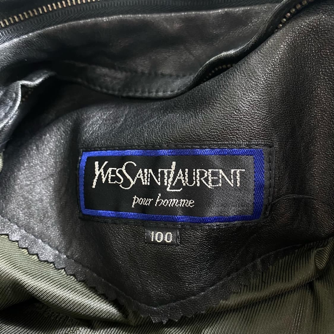 이브 생 로랑 산양가죽 자켓  상품이미지6