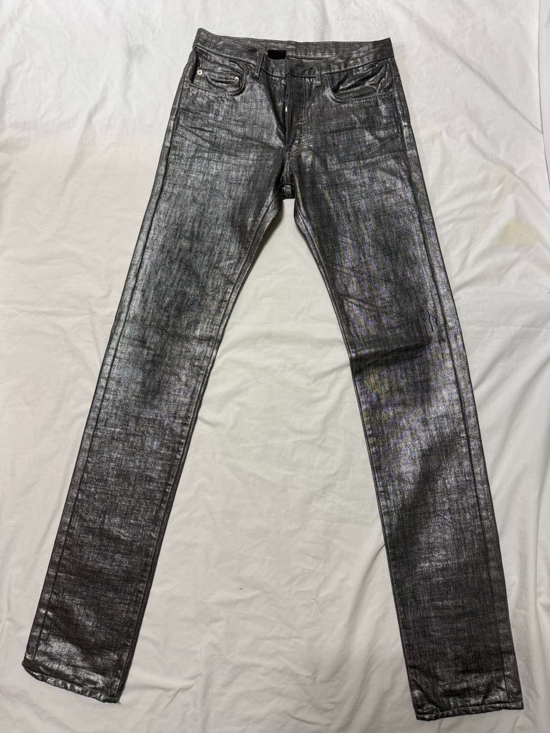 디올 옴므 - 06AW 실버 코팅 진 상품이미지2