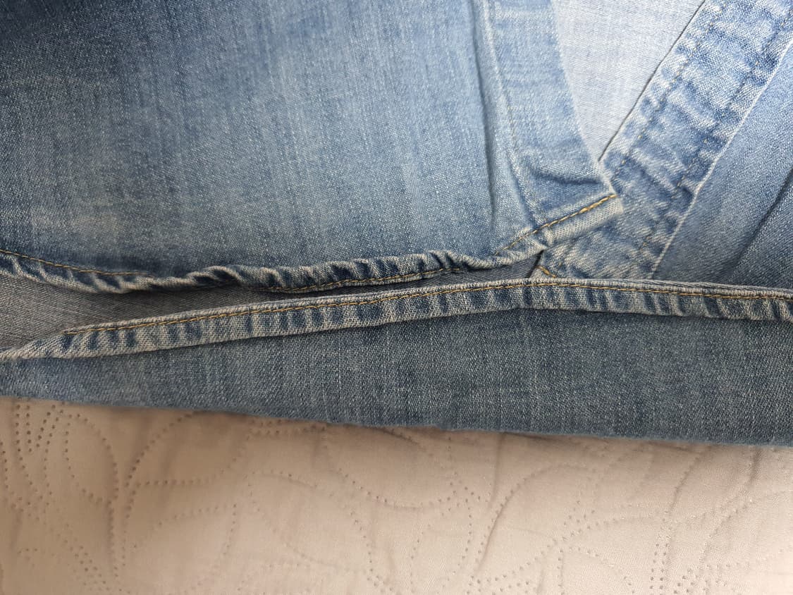 Levi's 리바이스 클래식 웨스턴 연청 데님 셔츠 M 상품이미지8