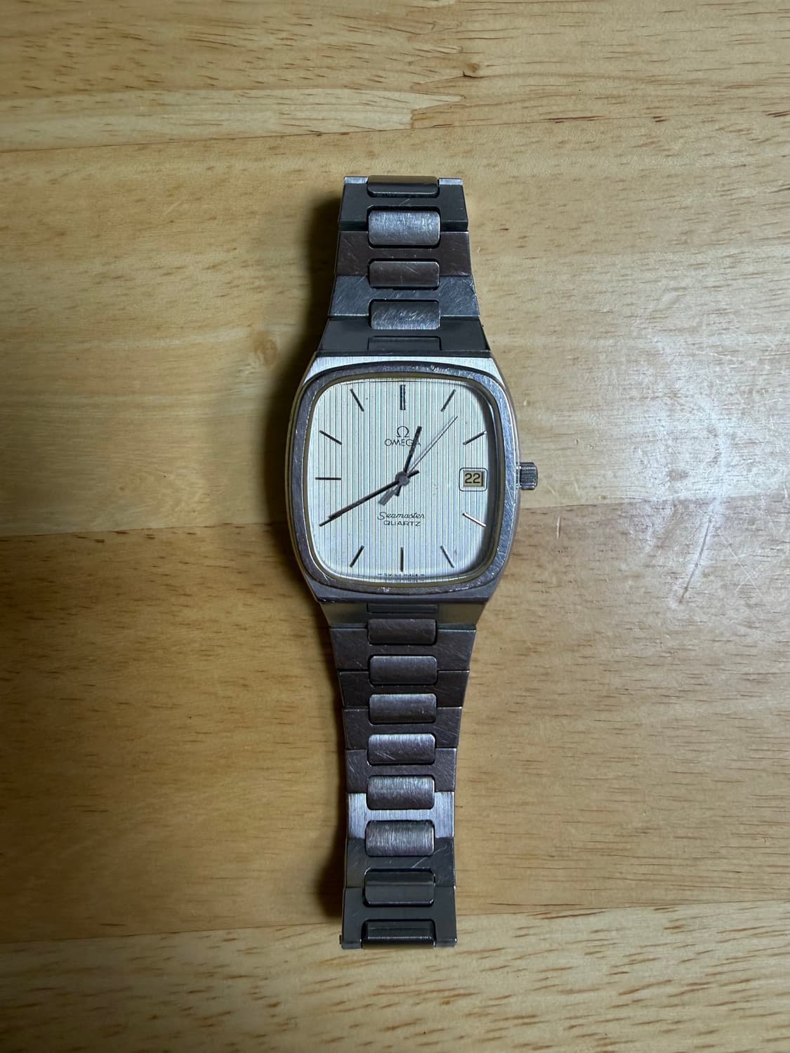 오메가 씨마스터 쿼츠 빈티지 시계 36mm 상품이미지1