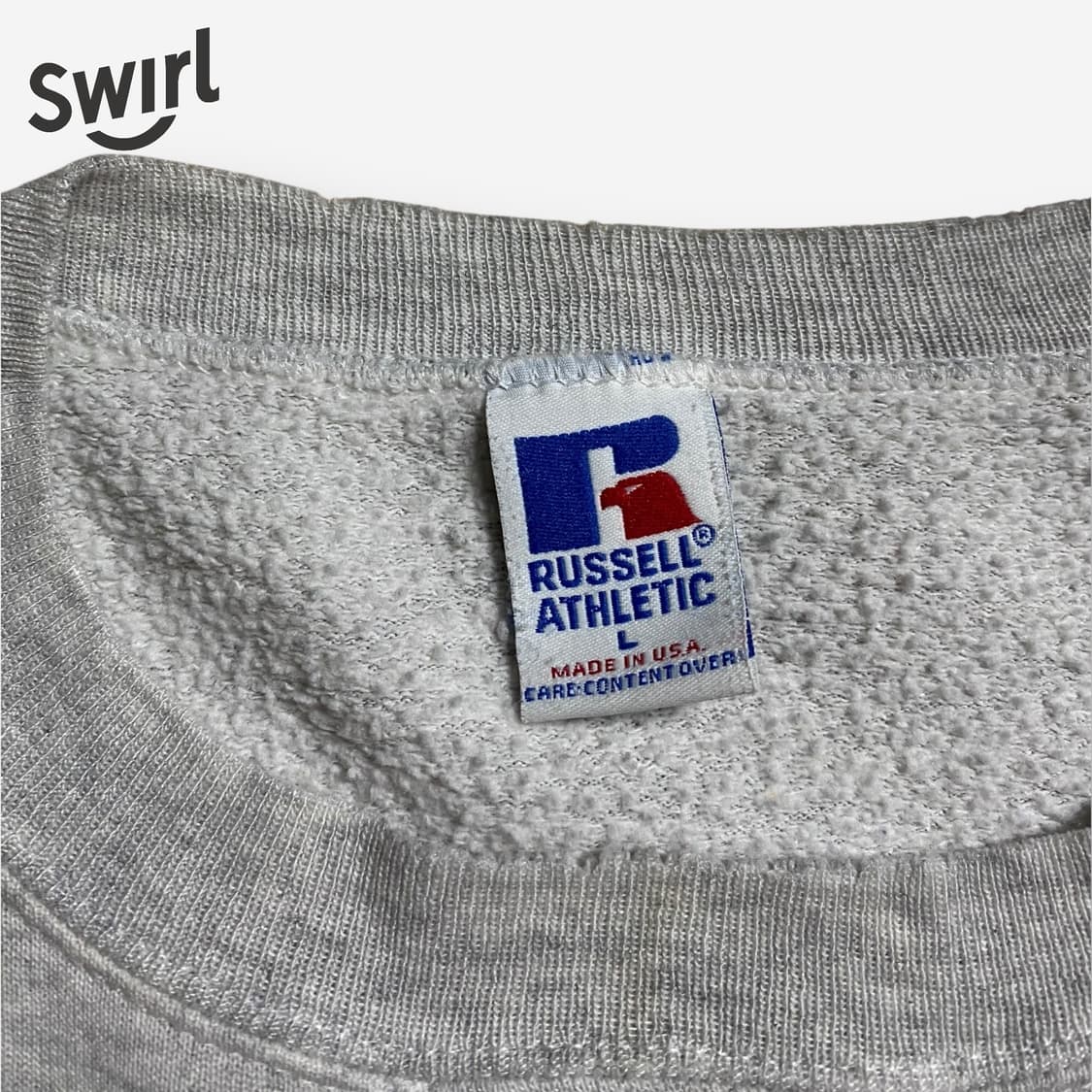 🌊90s USA Russell tech sweatshirts 상품이미지5